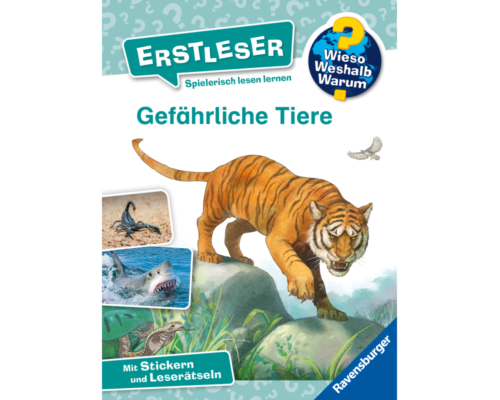 Wieso? Weshalb? Warum? Erstleser, Band 16 - Gefährliche Tiere