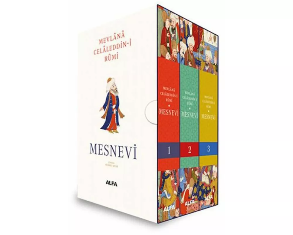 Mesnevi 1-2-3 Kutulu Set