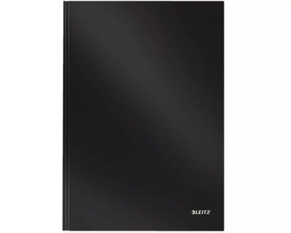 Leitz Notizbuch Solid A4, Liniert, Schwarz