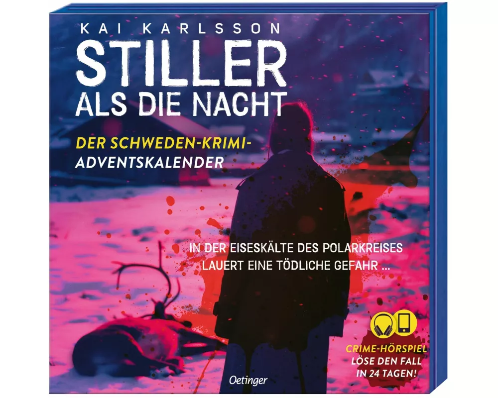 Stiller als die Nacht. Der Schweden-Krimi-Adventskalender