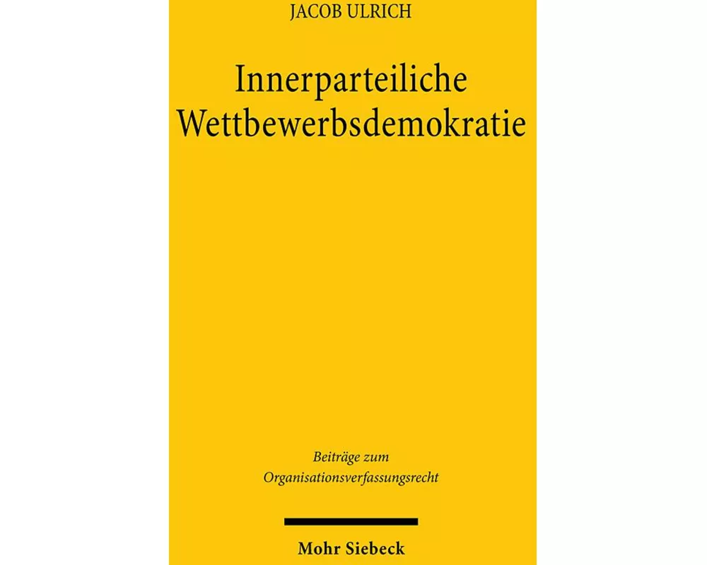 Innerparteiliche Wettbewerbsdemokratie