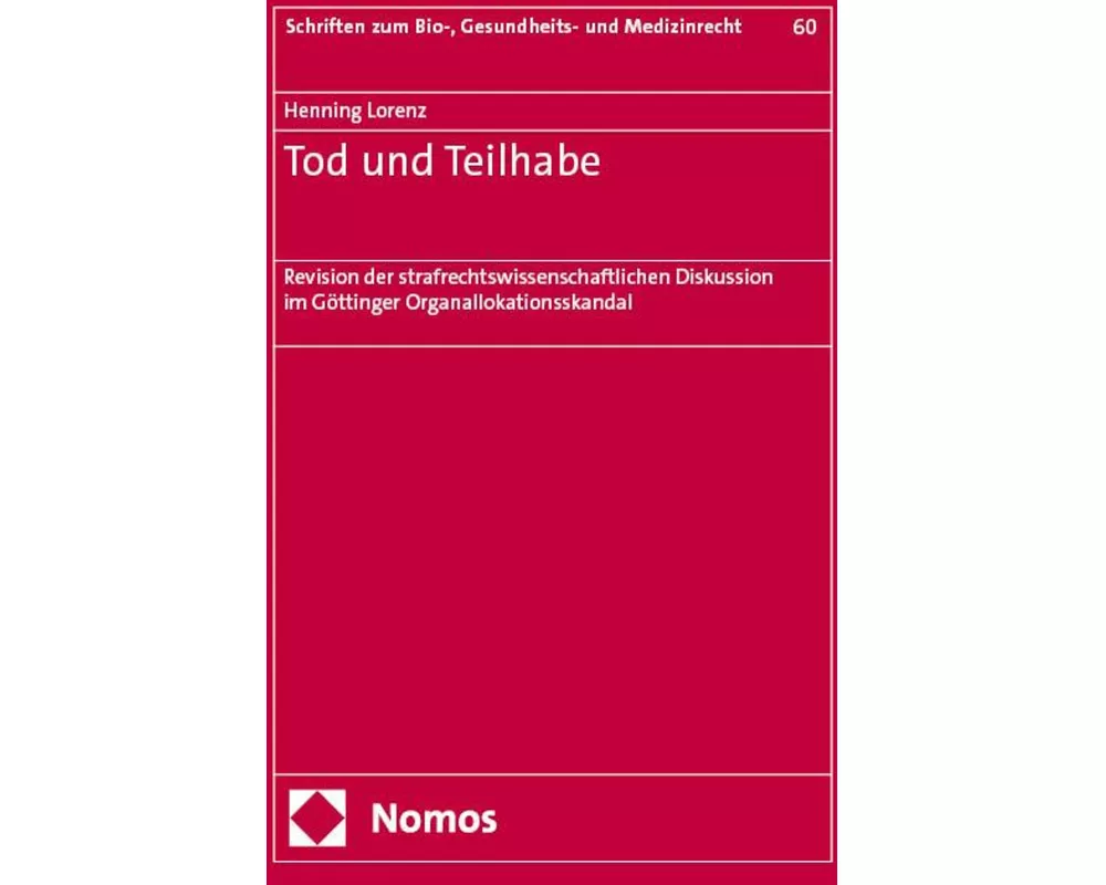 Tod und Teilhabe