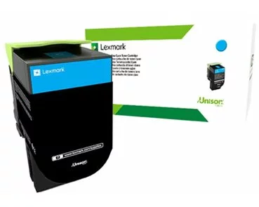 LEXMARK 702HCE Toner cyan 3.000 pages