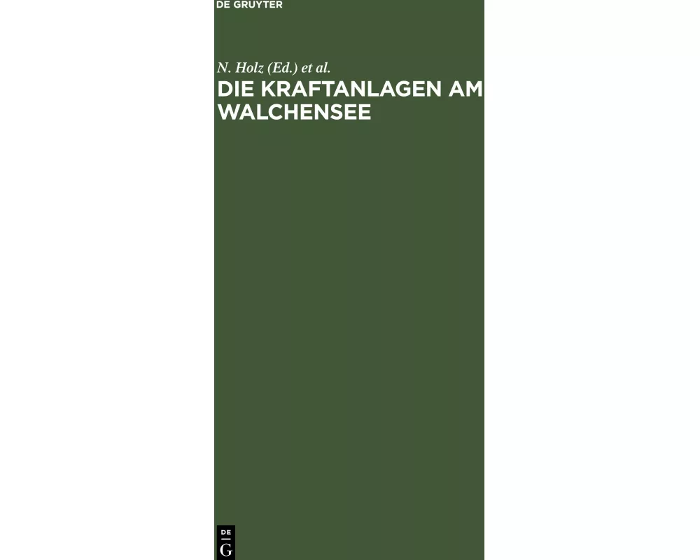 Die Kraftanlagen am Walchensee