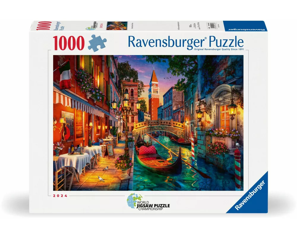 Erwachsenenpuzzle 1000 Teile - Kanalrundfahrt in Venedig