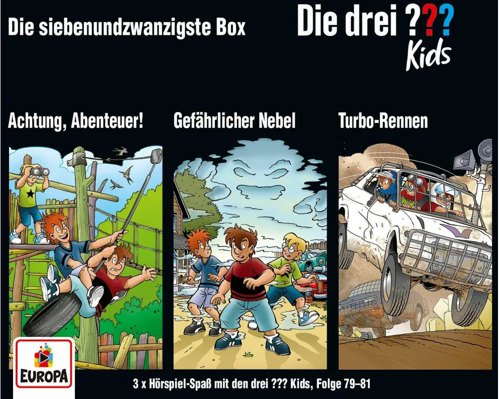 Die drei ??? Kids 3er Box- Folgen 79-81 (3 Audio-CDs)