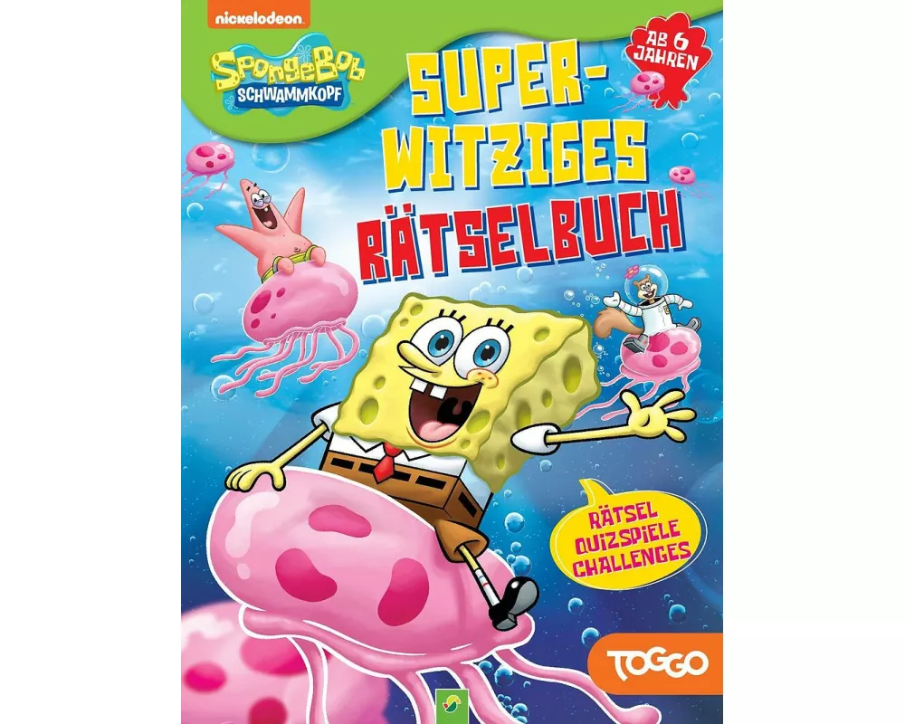 SpongeBob Super-witziges Rätselbuch