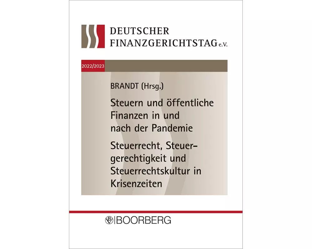Tagungsband 18. und 19. Deutscher Finanzgerichtstag 2022/2023