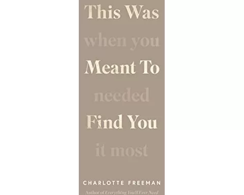 This Was Meant To Find You (When You Needed It Most)