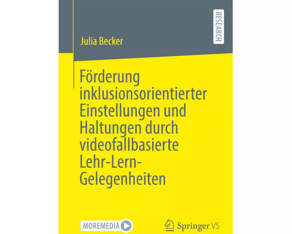 Förderung inklusionsorientierter Einstellungen und Haltungen durch videofallbasierte Lehr-Lern-Gelegenheiten