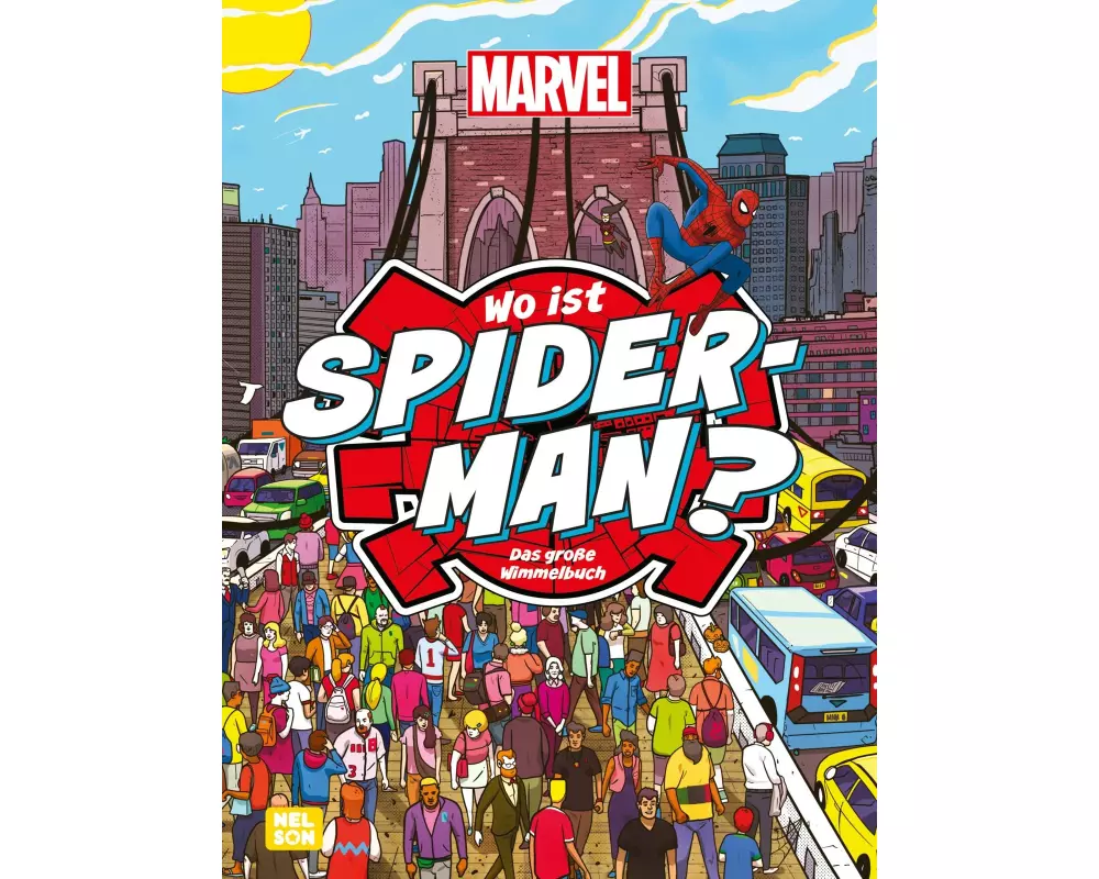 Marvel: Wo ist Spider-Man? Das große Wimmelbuch