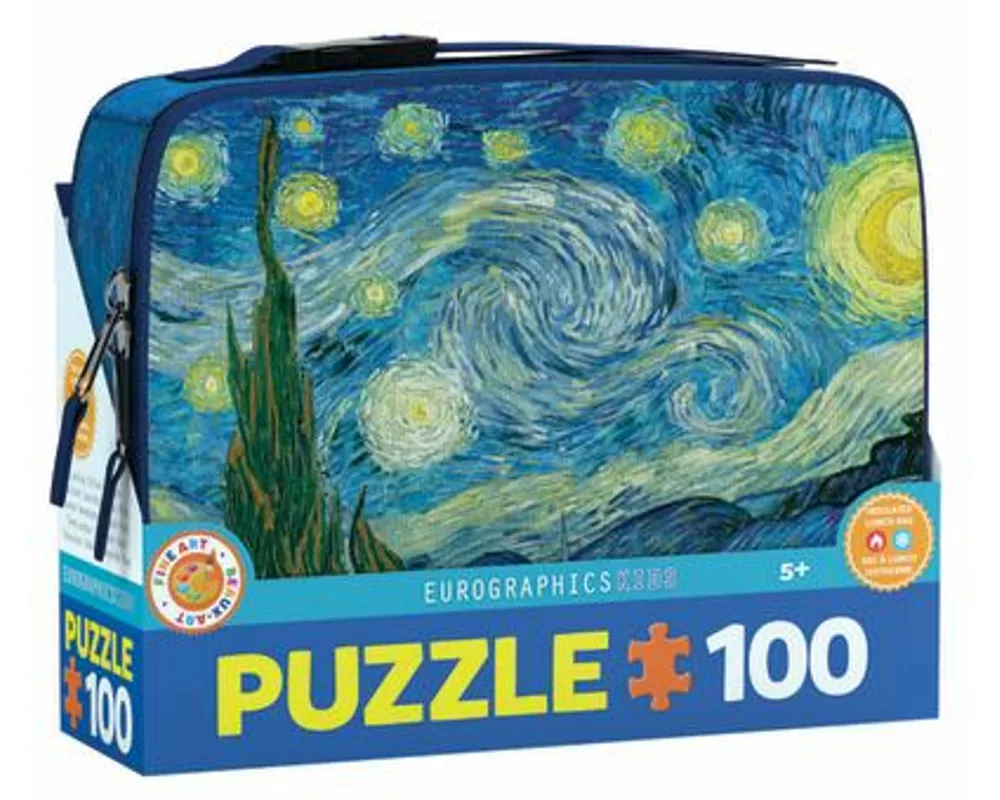 Lunch Box Puzzle 100 Teile - Van Gogh