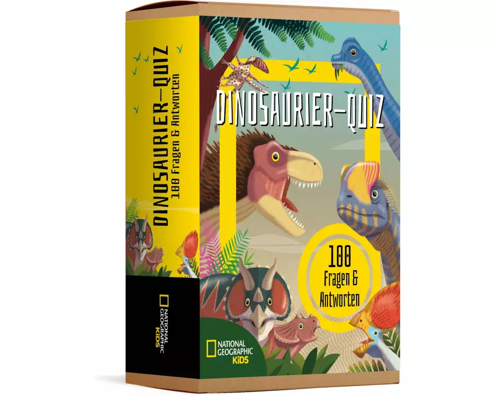 Dinosaurier-Quiz. 100 Fragen über Dinosaurier für Quizfans und Dinofans (100 Fragen & Antworten)
