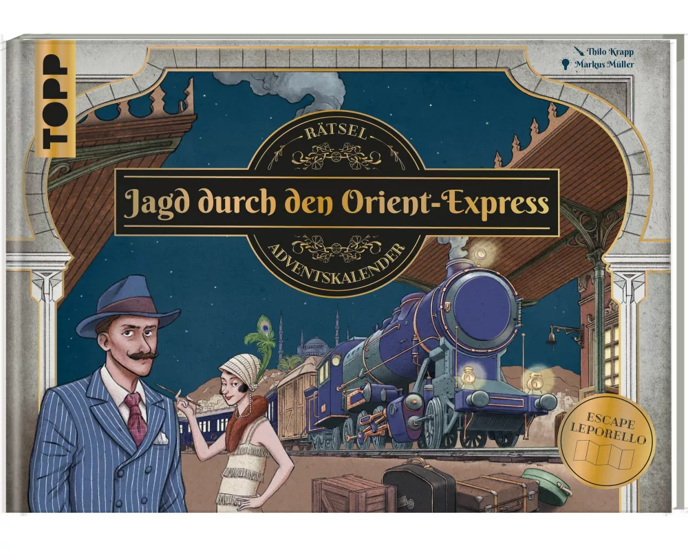 Jagd durch den Orient-Express – Rätsel-Adventskalender