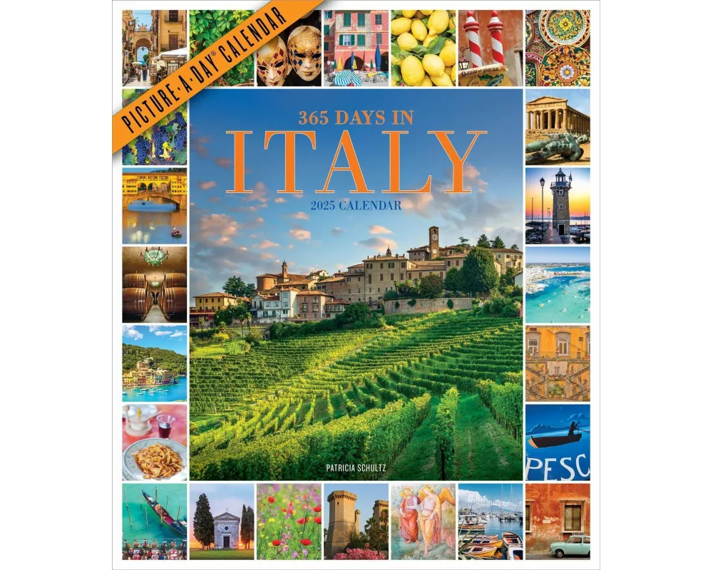365 Days in Italy Picture-A-Day Wall Calendar 2025