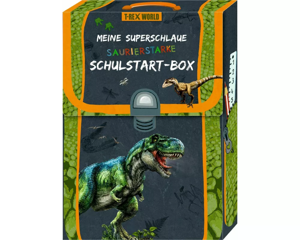 Meine superschlaue saurierstarke Schulstart-Box (T-Rex World)