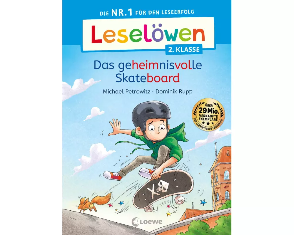 Leselöwen 2. Klasse - Das geheimnisvolle Skateboard