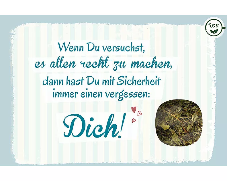Wenn Du versuchst, es allen recht zu machen