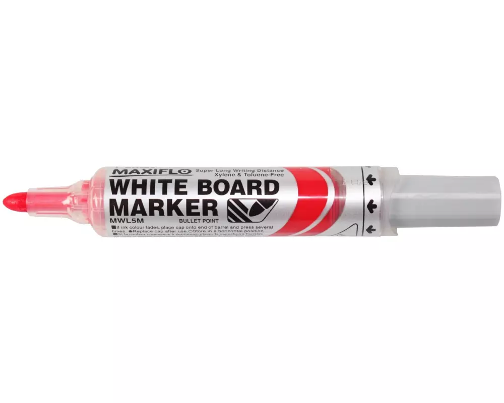 pentel Whiteboard-Marker Maxiflo 3 mm Rot, 1 Stück