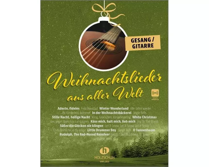 Weihnachtslieder aus aller Welt - Gesang/Gitarre