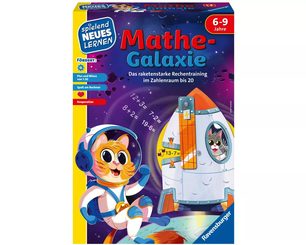 Mathe-Galaxie - Kinderspiel ab 6 Jahre
