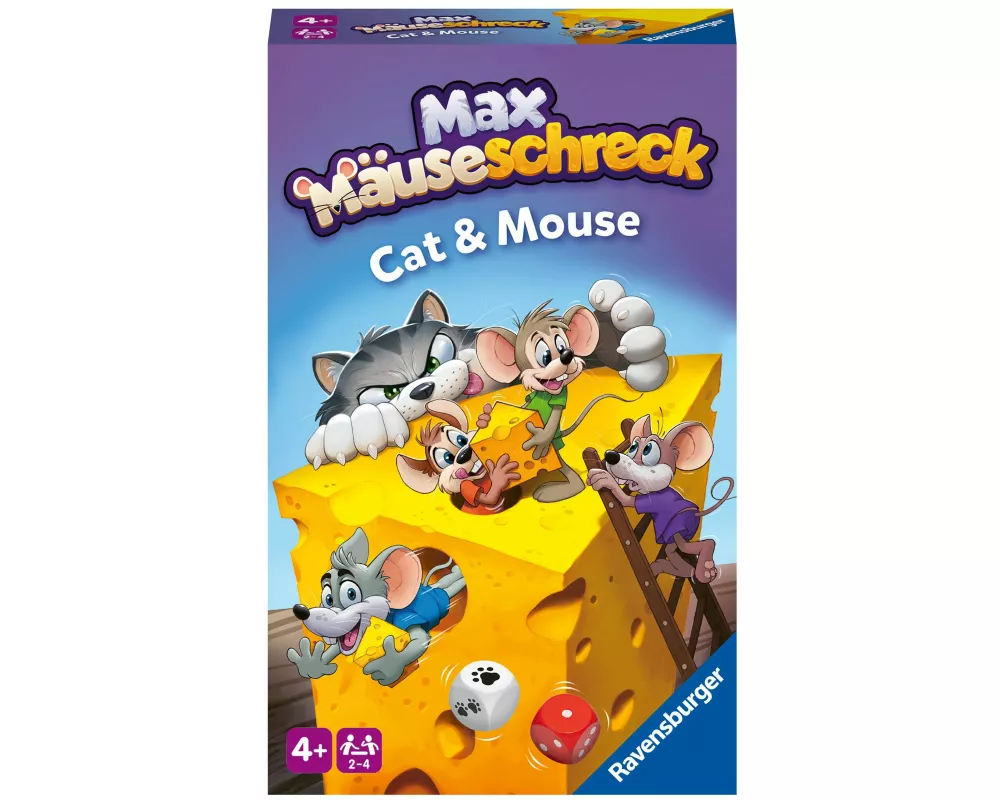 Max Mäuseschreck - Reisespiel ab 4 Jahre
