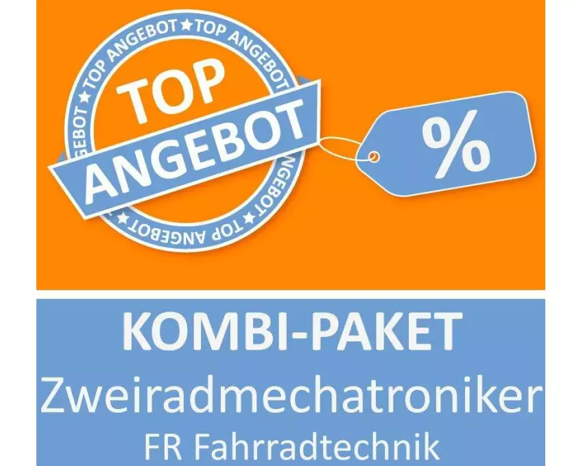 Zweiradmechatroniker FR Fahrradtechnik Lernkarten. Kombi-Paket
