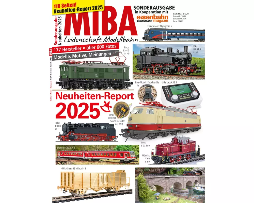 MIBA-Neuheiten-Report 2025