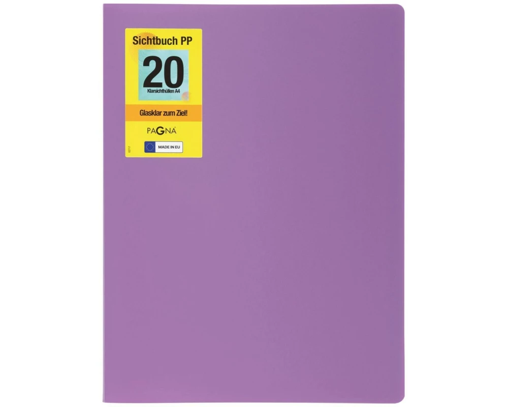 Pagna Sichtbuch School A4 Violett