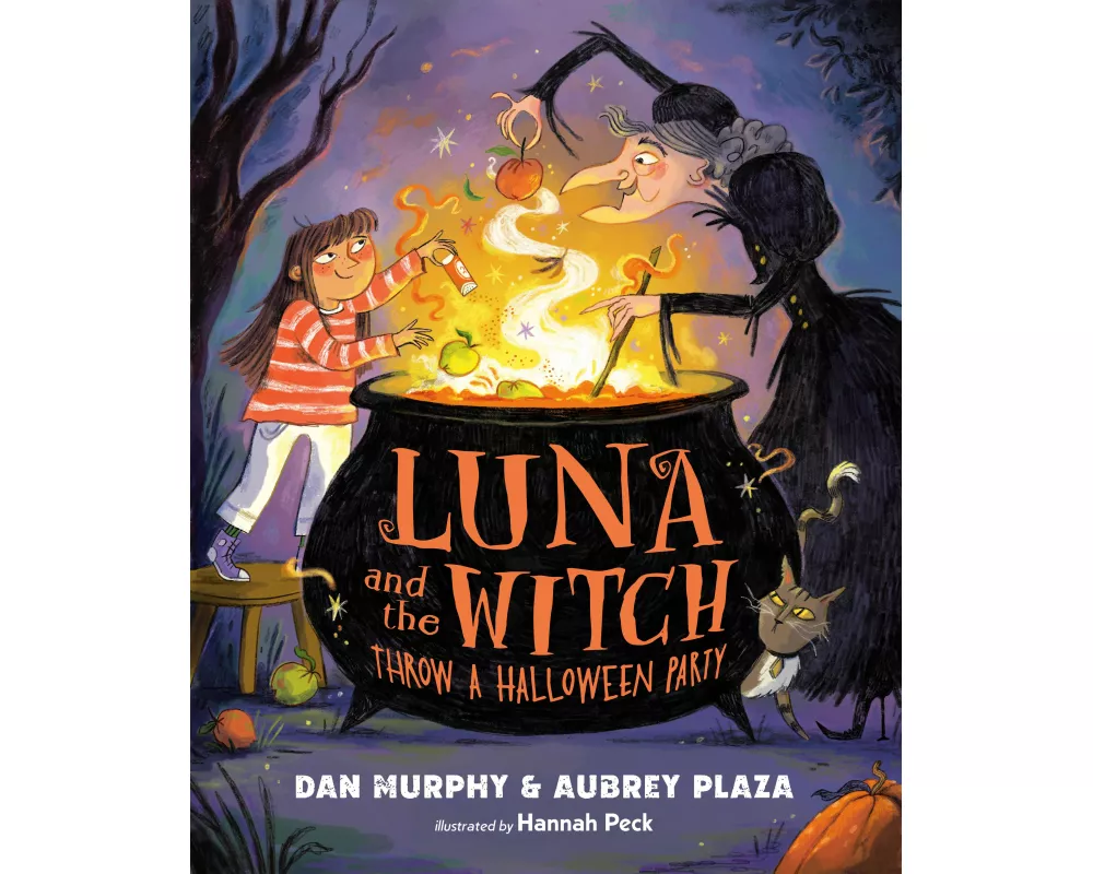 Luna and the Witch Throw a Halloween Party