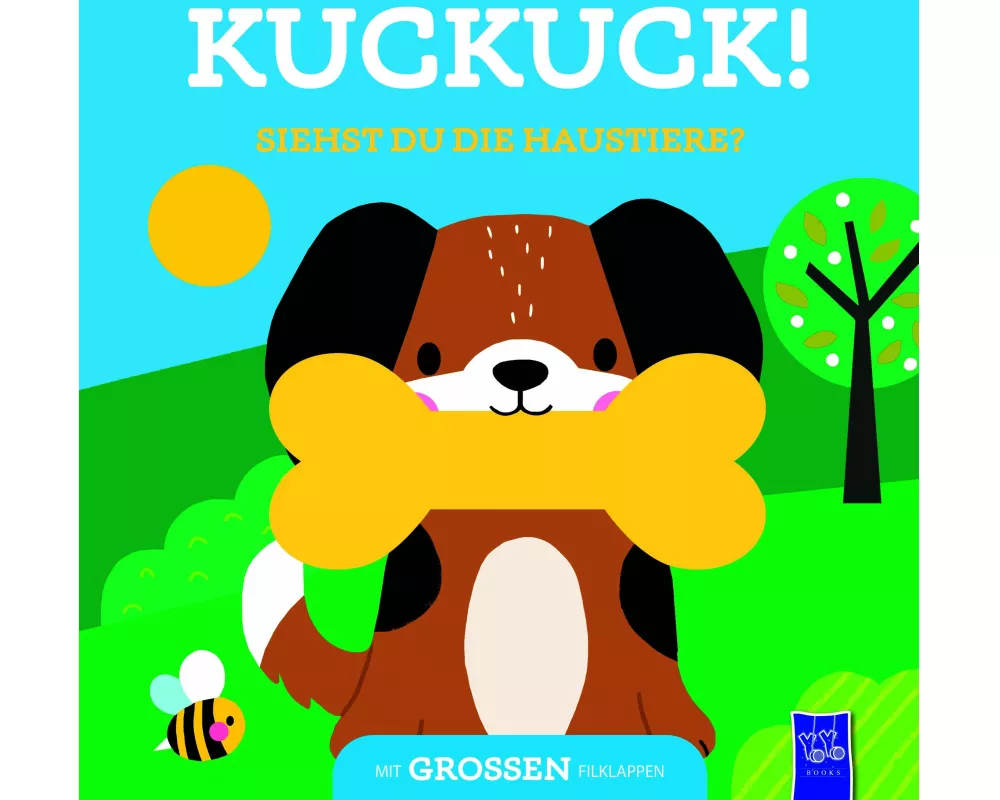 Kuckuck! Siehst du die Haustiere?