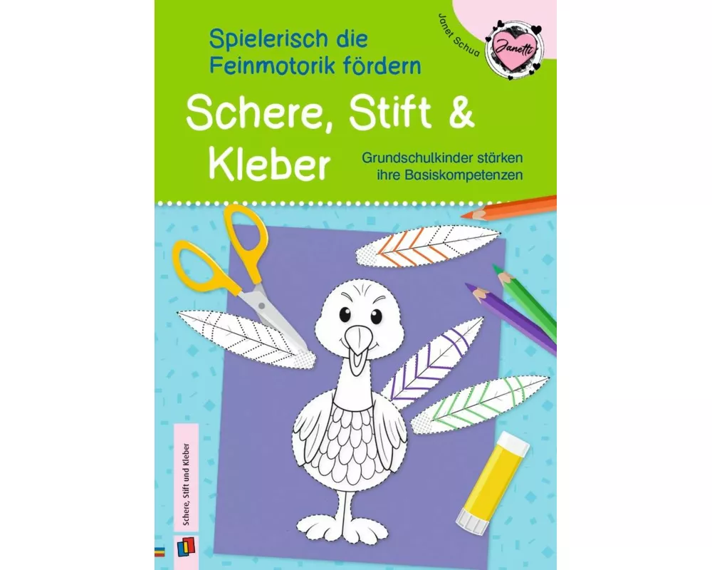 Schere, Stift und Kleber – spielerisch die Feinmotorik fördern