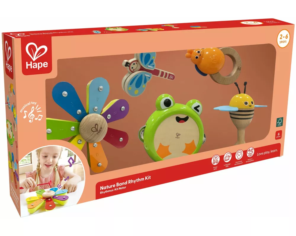 Hape - Rhythmus-Kit Natur