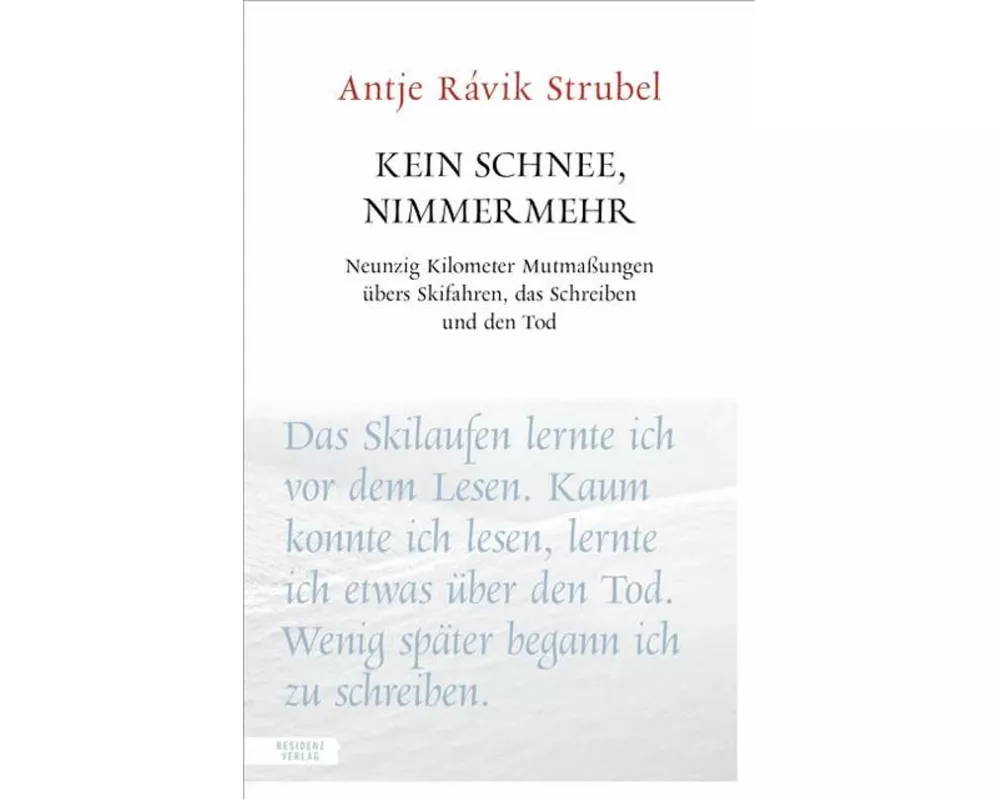 Kein Schnee, nimmermehr