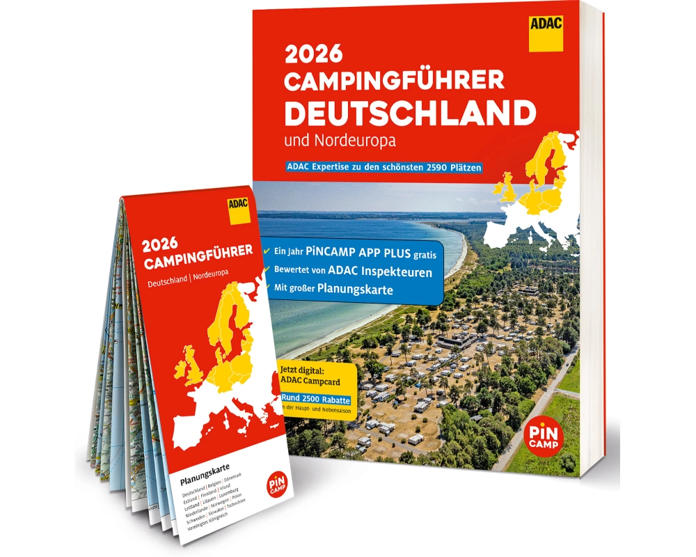 ADAC Campingführer Deutschland/Nordeuropa 2026