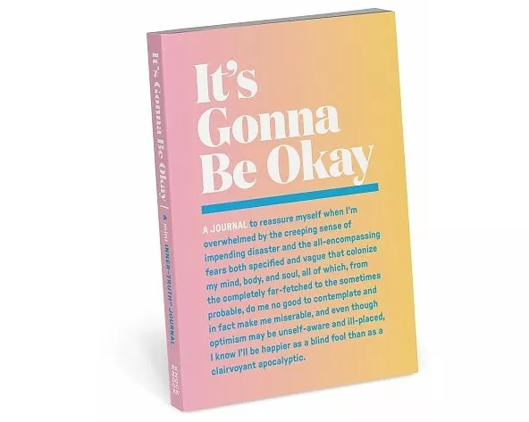 Knock Knock Gonna Be OK Mini Inner Truth Journal (Pastel Version)