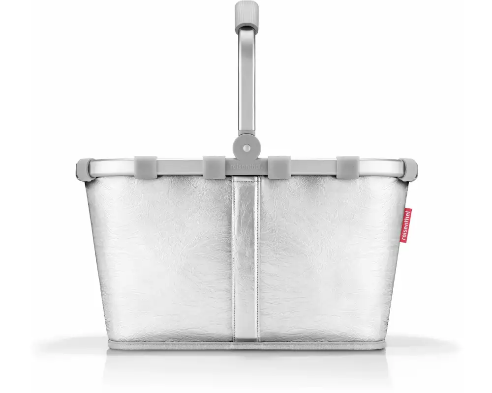 Reisenthel Einkaufskorb Carrybag Silver Crackle