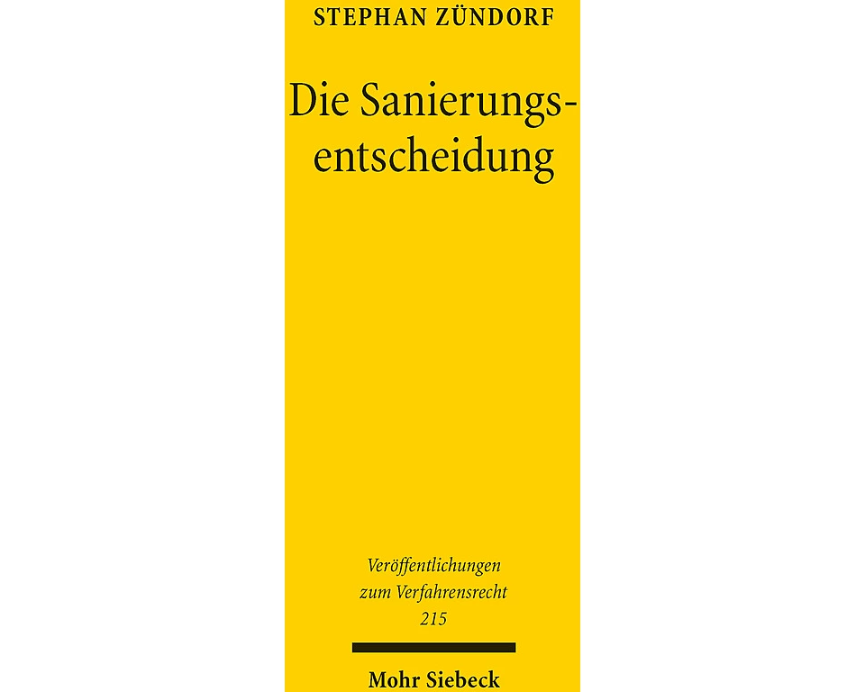 Die Sanierungsentscheidung