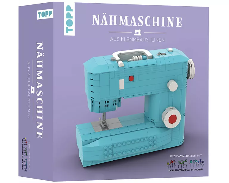 Nähmaschine aus Klemmbausteinen