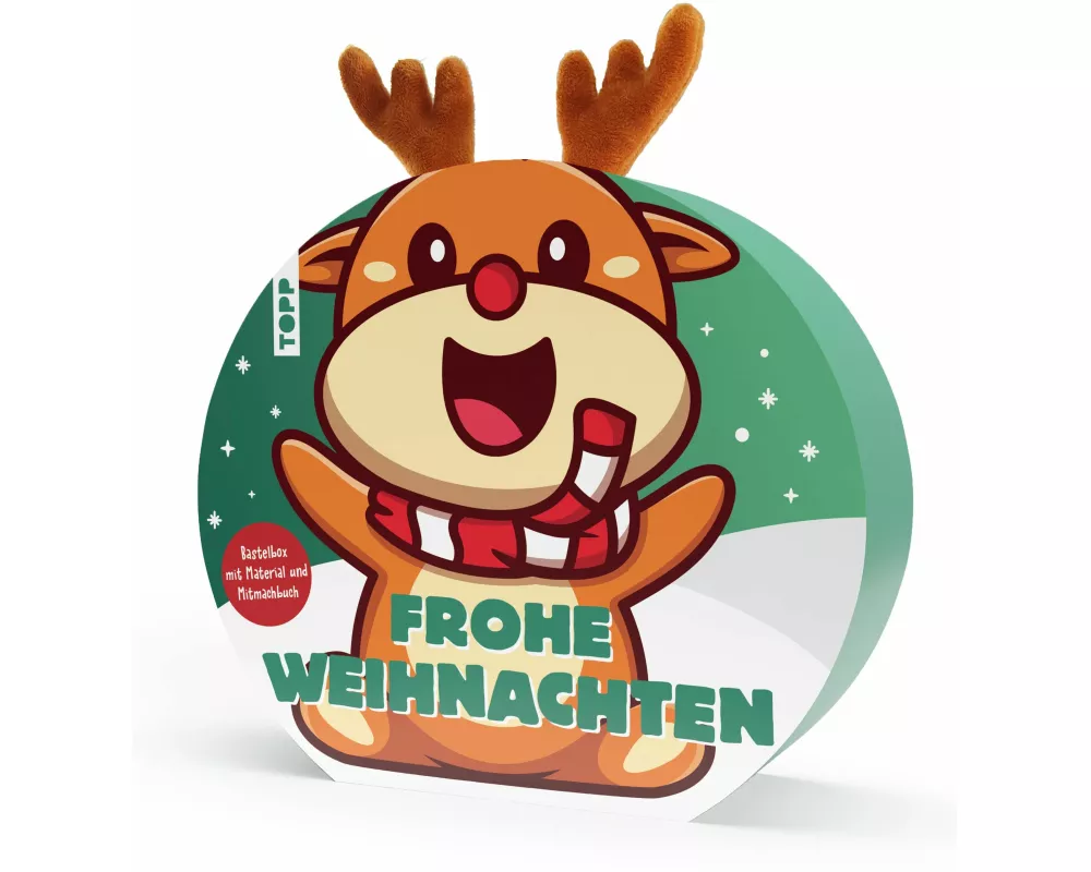 Bastelbox Weihnachten. Mit Anleitungen, Bastelmaterial und Mitmachbuch