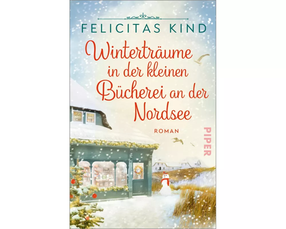 Winterträume in der kleinen Bücherei an der Nordsee