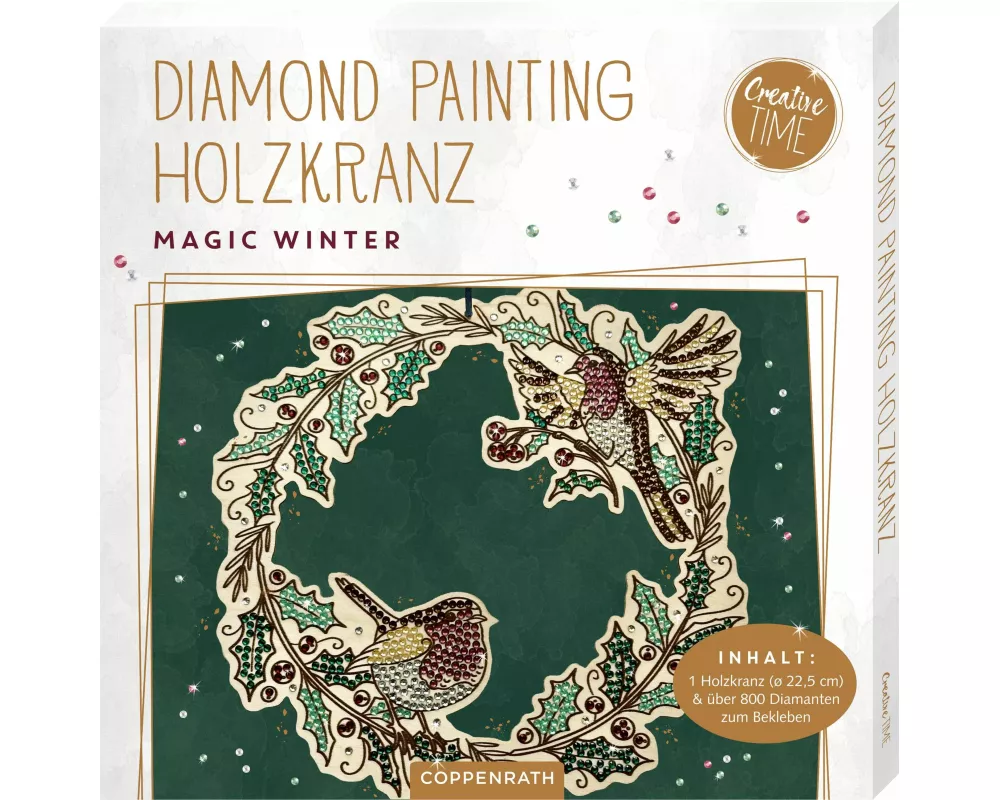 Diamond Painting Holzkranz