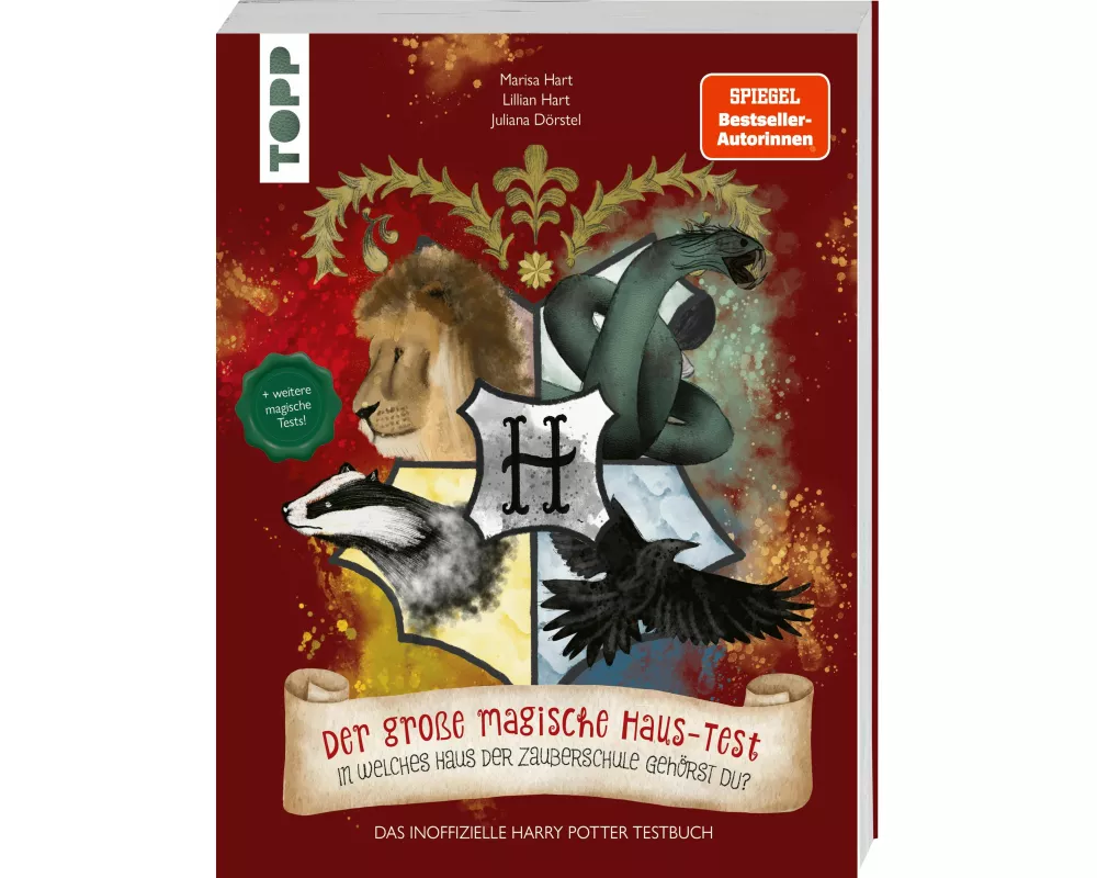 Der große magische Haus-Test. Das inoffizielle Harry Potter Testbuch