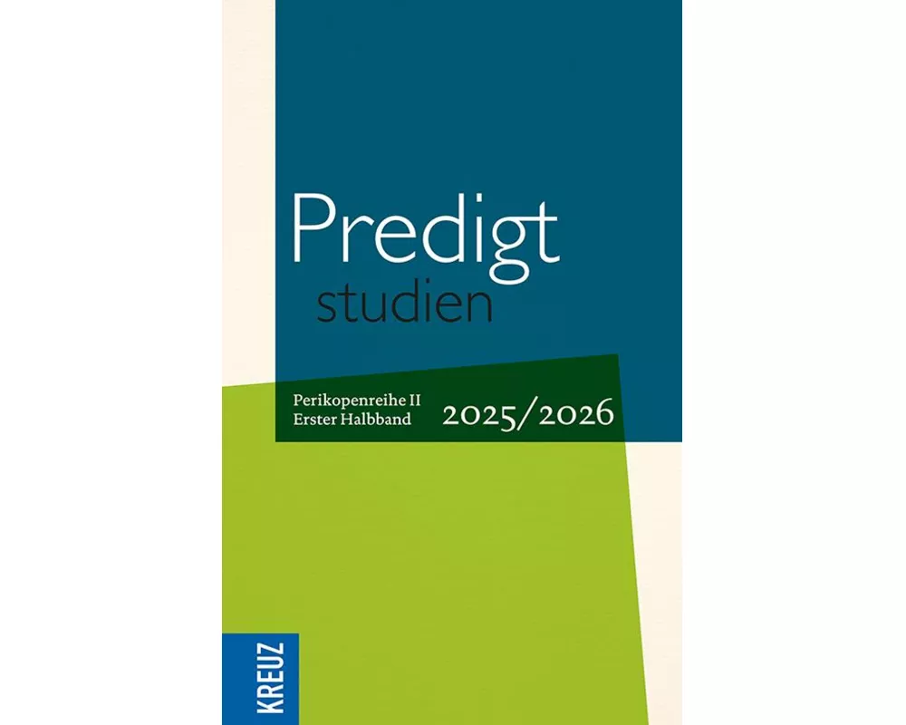 Predigtstudien 2025/2026 - 1. Halbband