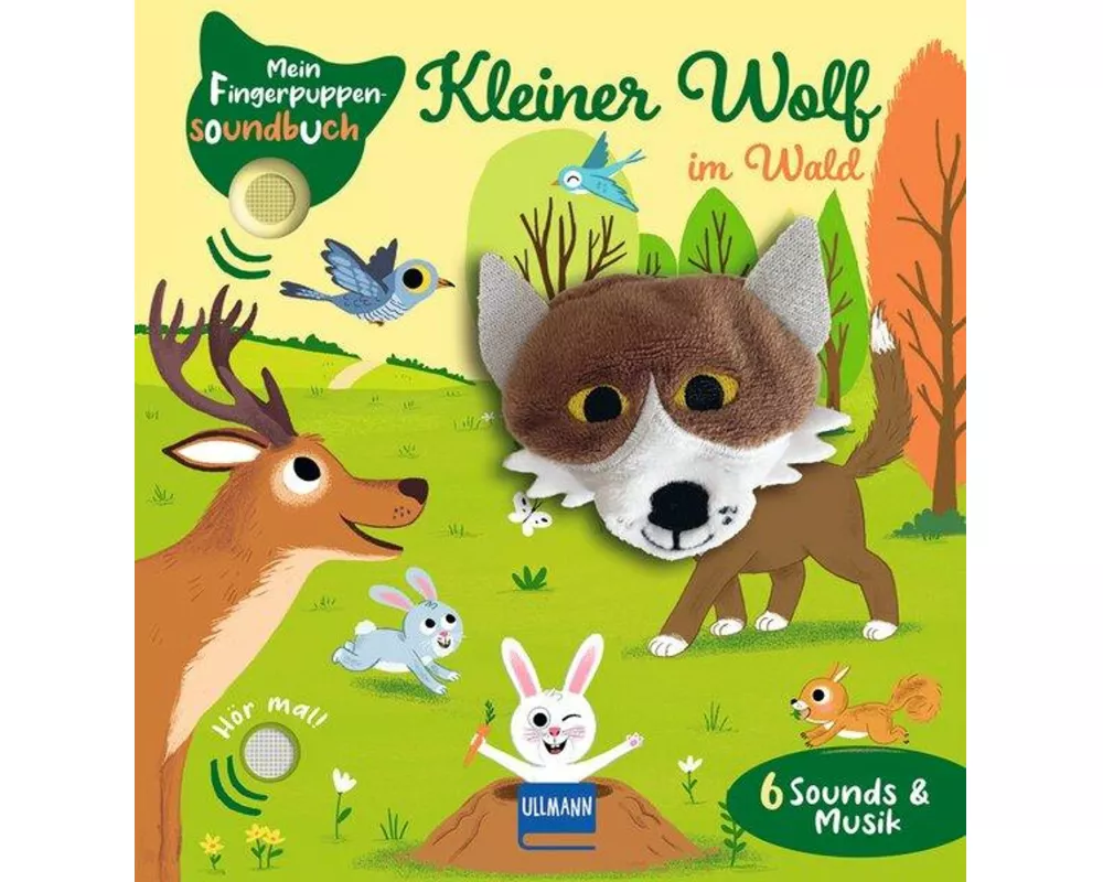 Mein Fingerpuppen-Soundbuch - Kleiner Wolf im Wald