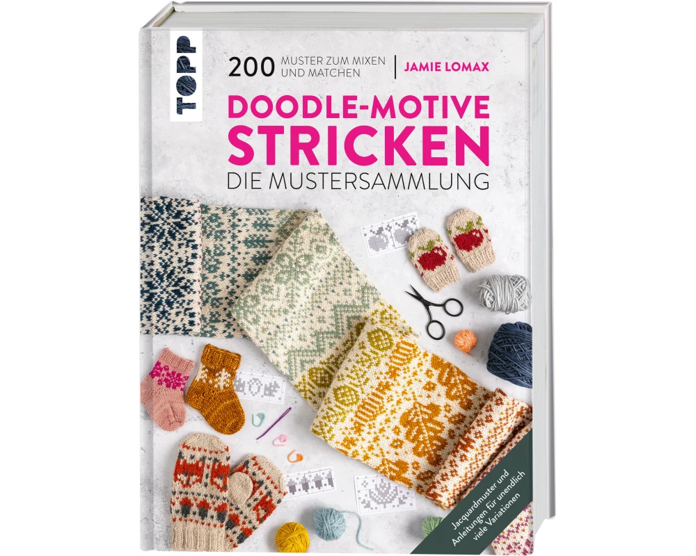 Doodle-Motive stricken. Die Mustersammlung
