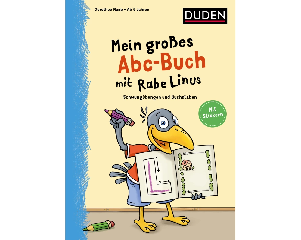Mein großes Abc-Buch mit Rabe Linus - ab 5 Jahren