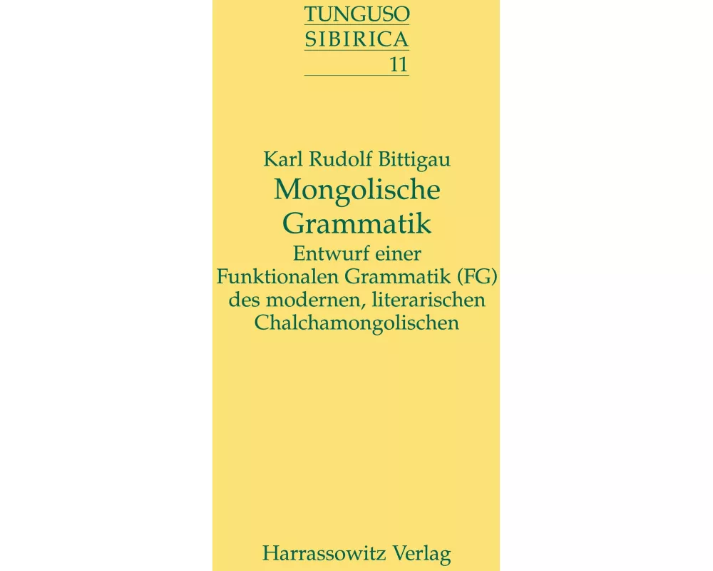 Mongolische Grammatik