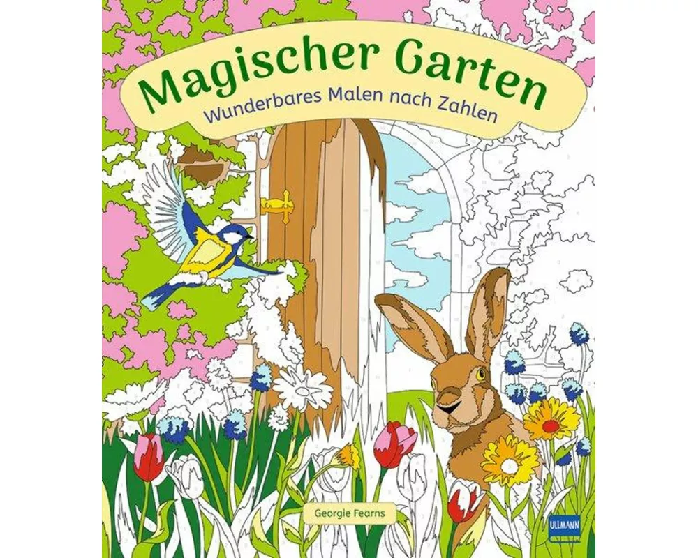 Wunderbares Malen nach Zahlen - Magischer Garten