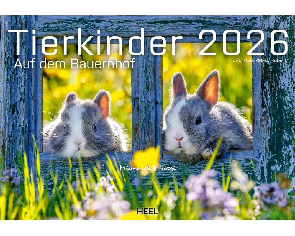 Tierkinder auf dem Bauernhof Kalender 2026